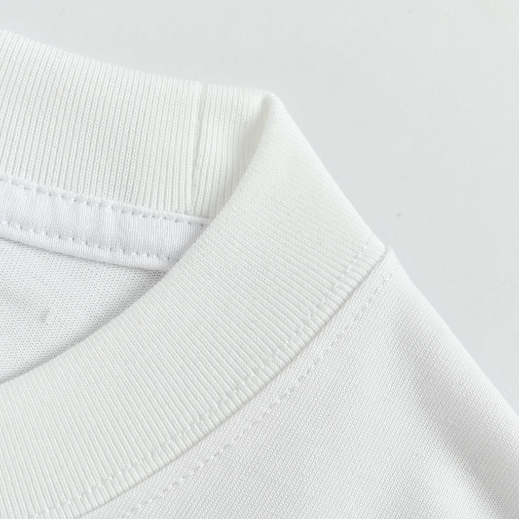 Balenciaga Vertical Script Embroidered Short Sleeve T-Shirt 2026#dk240324