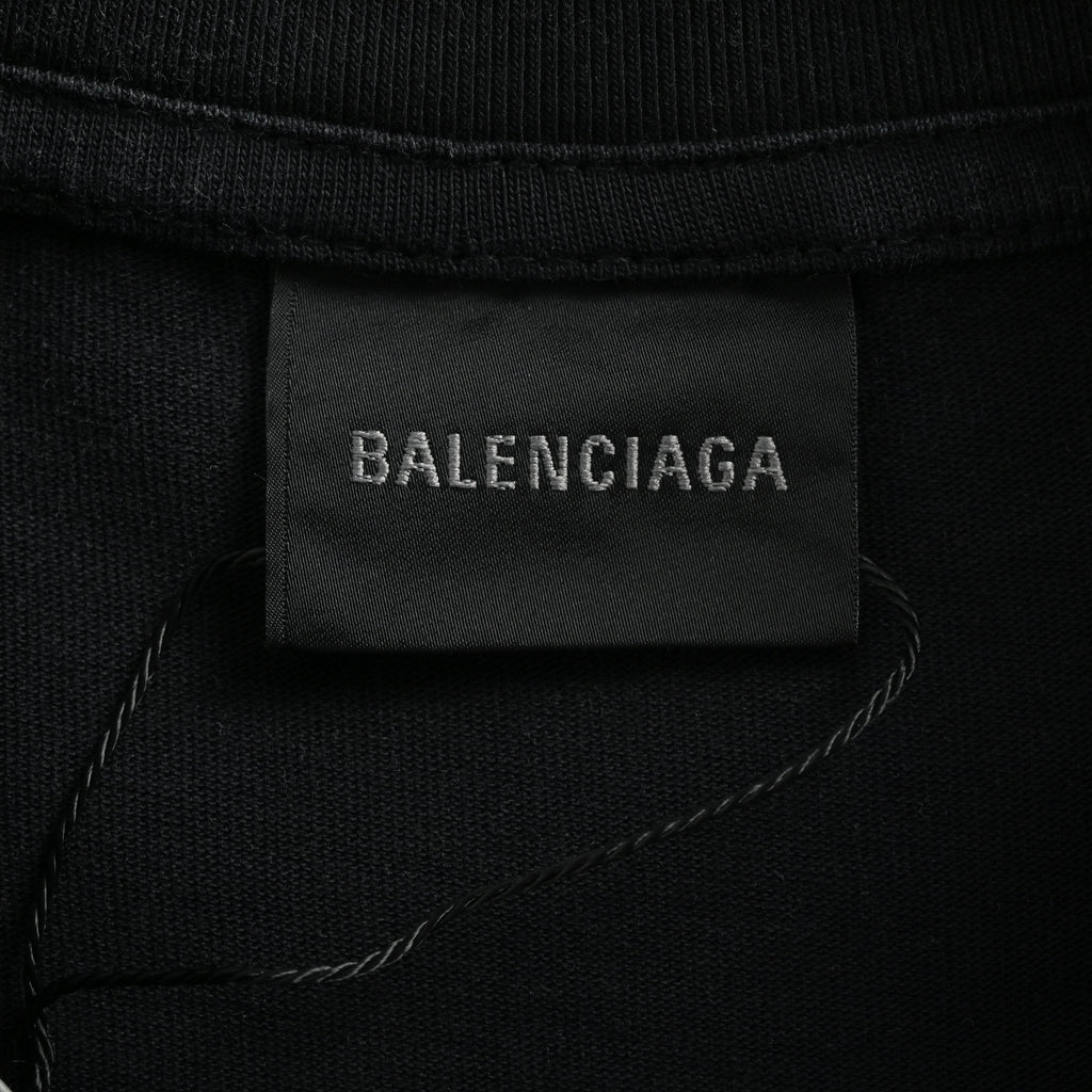 Balenciaga BLCG BB Icon Print Washed Short Sleeve T-Shirt NP2400108