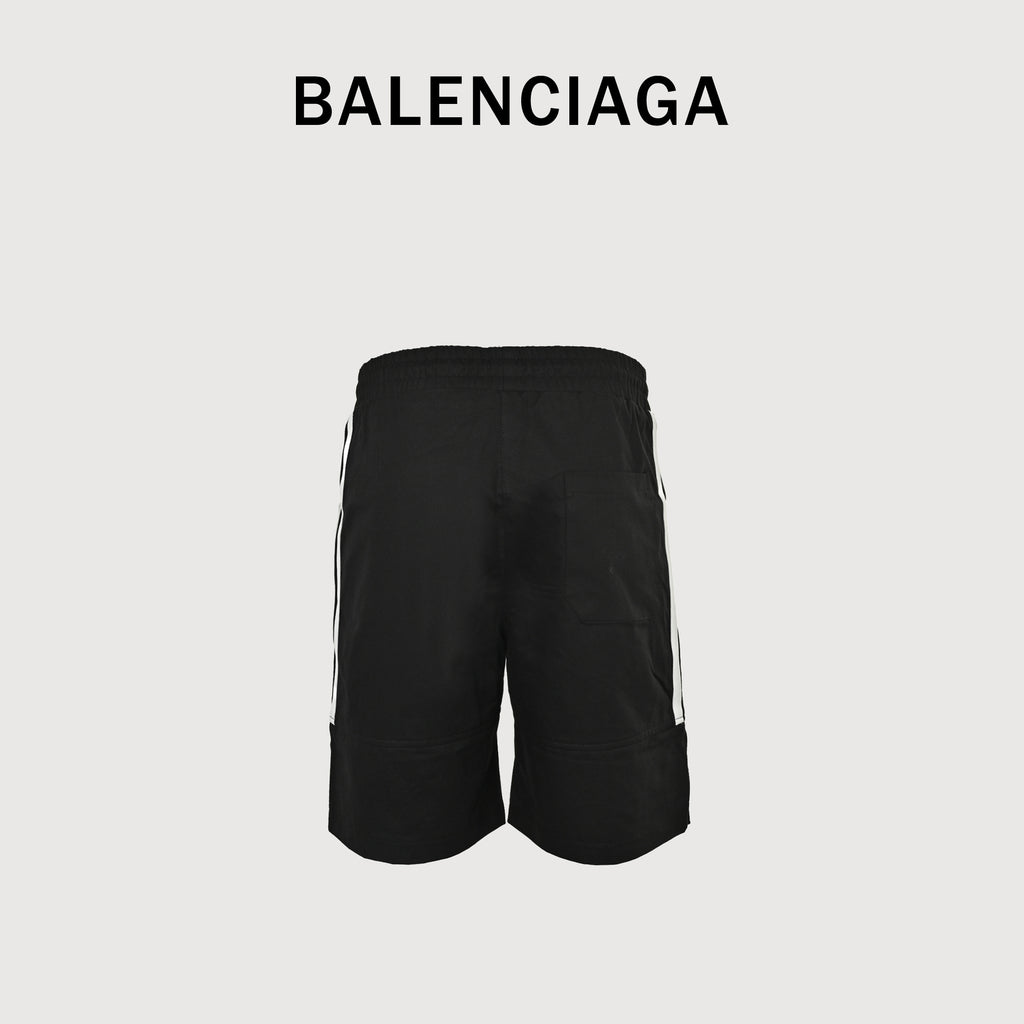 Balenciaga Letter Embroidered Crest Logo Athletic Shorts  HY2800328