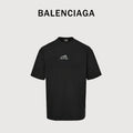 Balenciaga Reflective Ring Small Logo Short Sleeve T-Shirt YS2800612