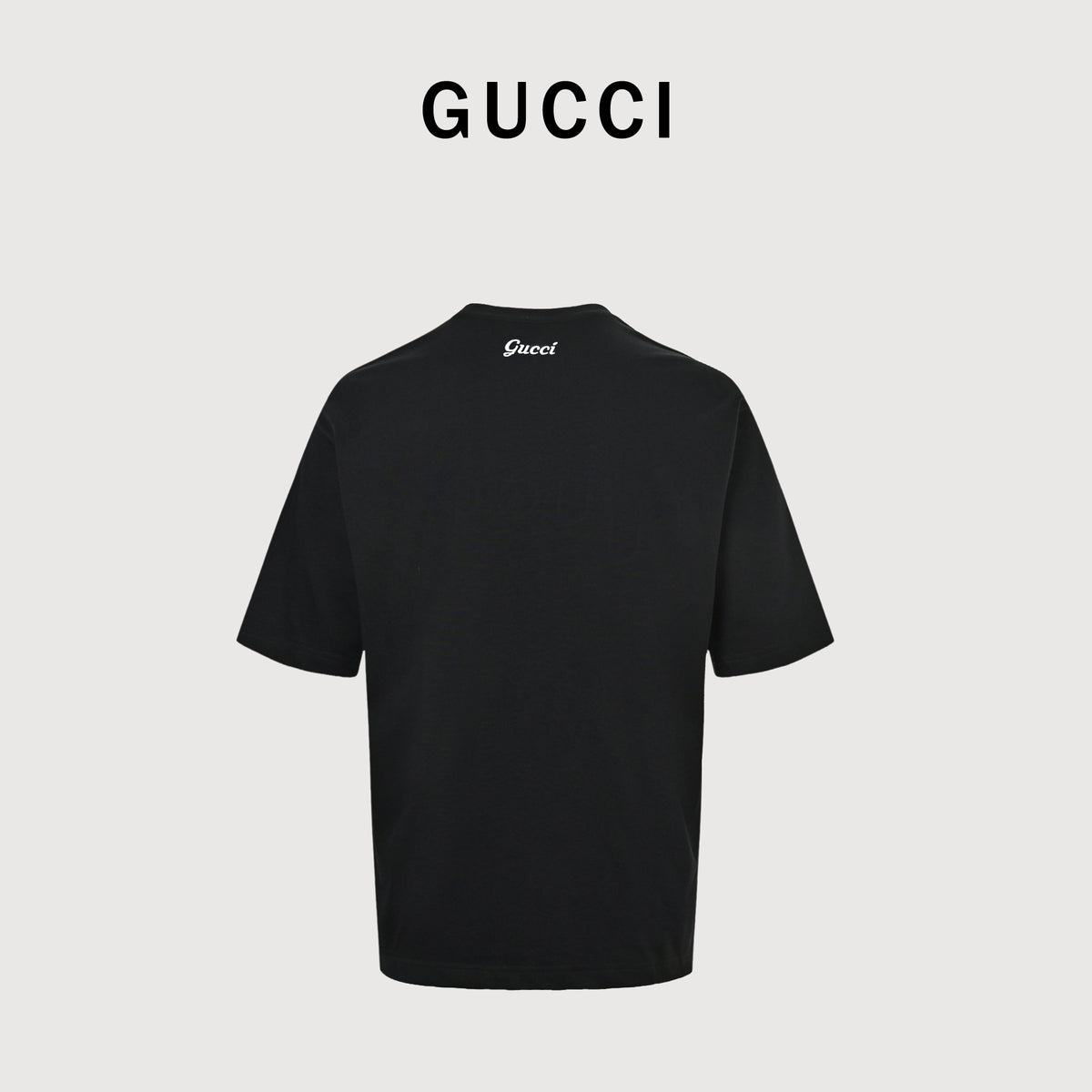 Gucci Classic Embroidered Logo Short Sleeve T-Shirt – Black  TS2600421