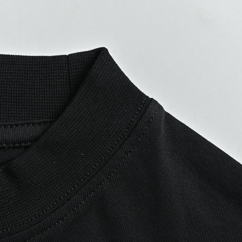 Balenciaga Reflective Ring Small Logo Short Sleeve T-Shirt YS2800612