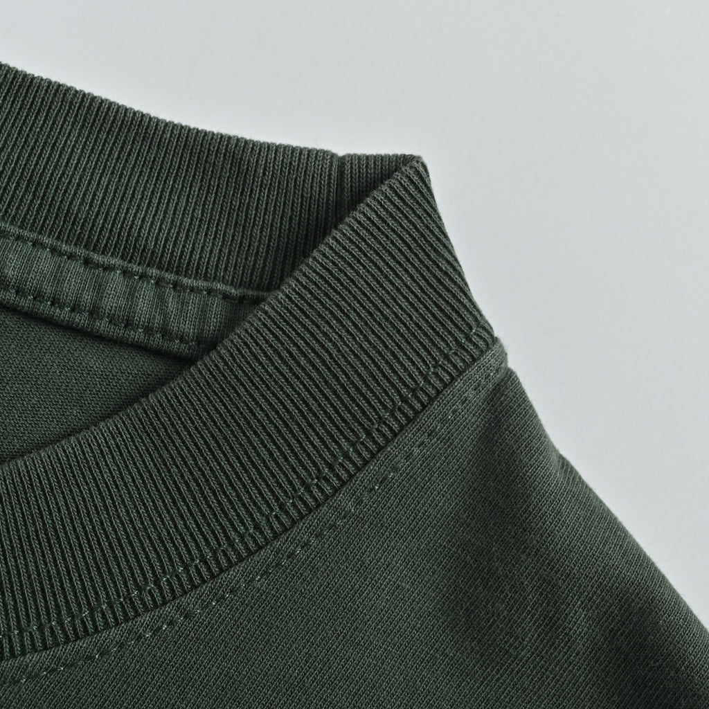 Balenciaga BLCG BB Icon Print Washed Short Sleeve T-Shirt – Dark Green NP2400108