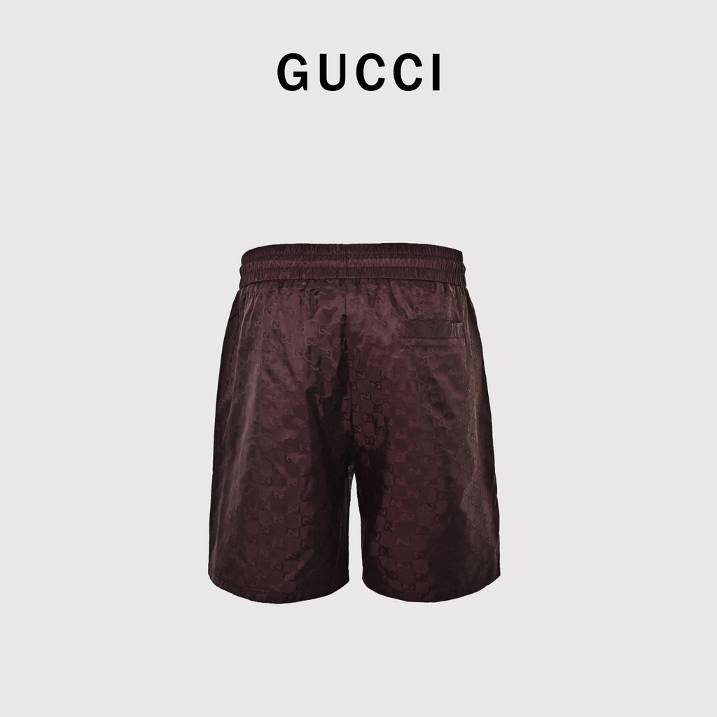 Gucci Double G All-Over Print Beach Shorts TS2600608