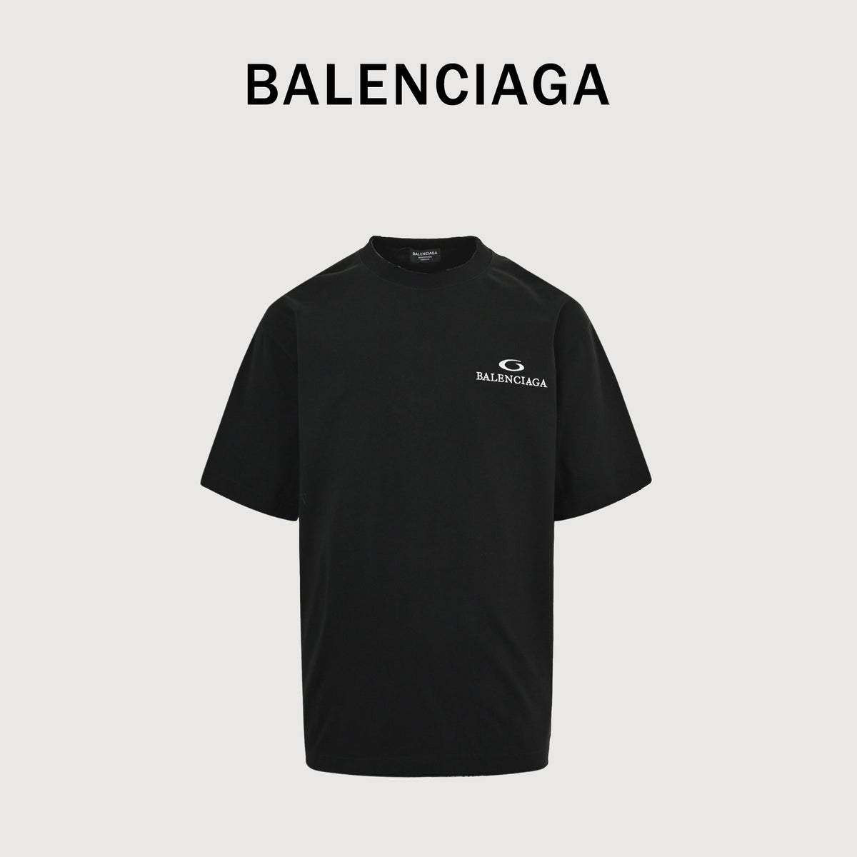 Balenciaga BCLG Pink Letter Embroidered Short Sleeve T-Shirt NP2400108-PNK（副本）