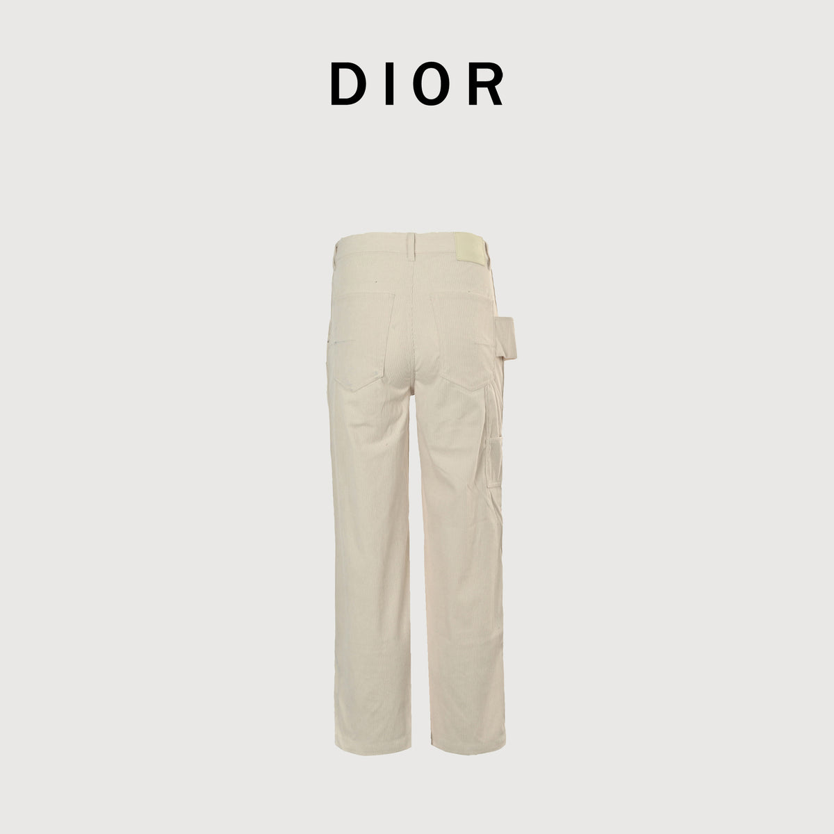 Dior 25SS Stripe Denim Set Jeans – Cream DK6201026