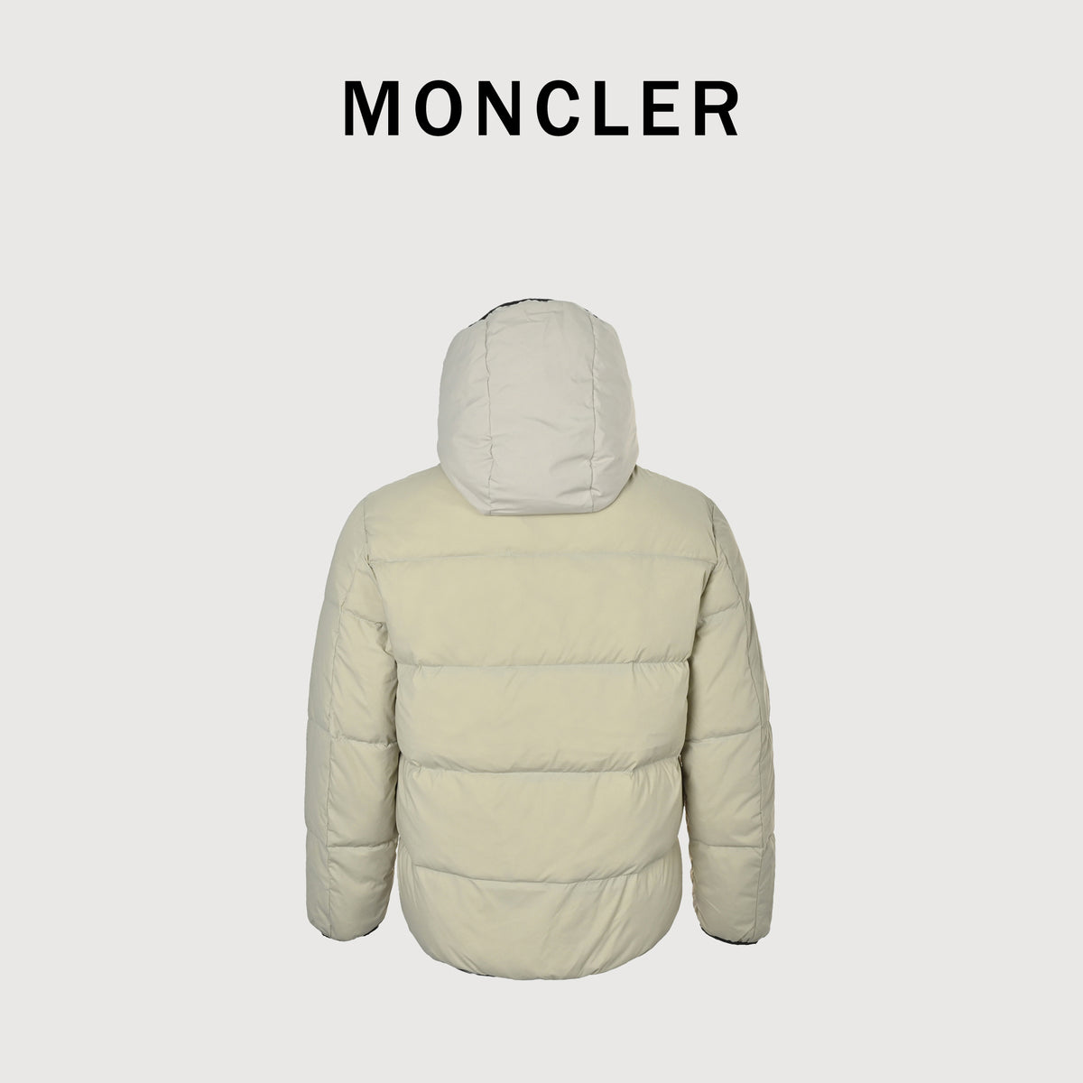 Moncler FW25 Forez Hooded Short Down Jacket — CreamK20911A00156597YD216