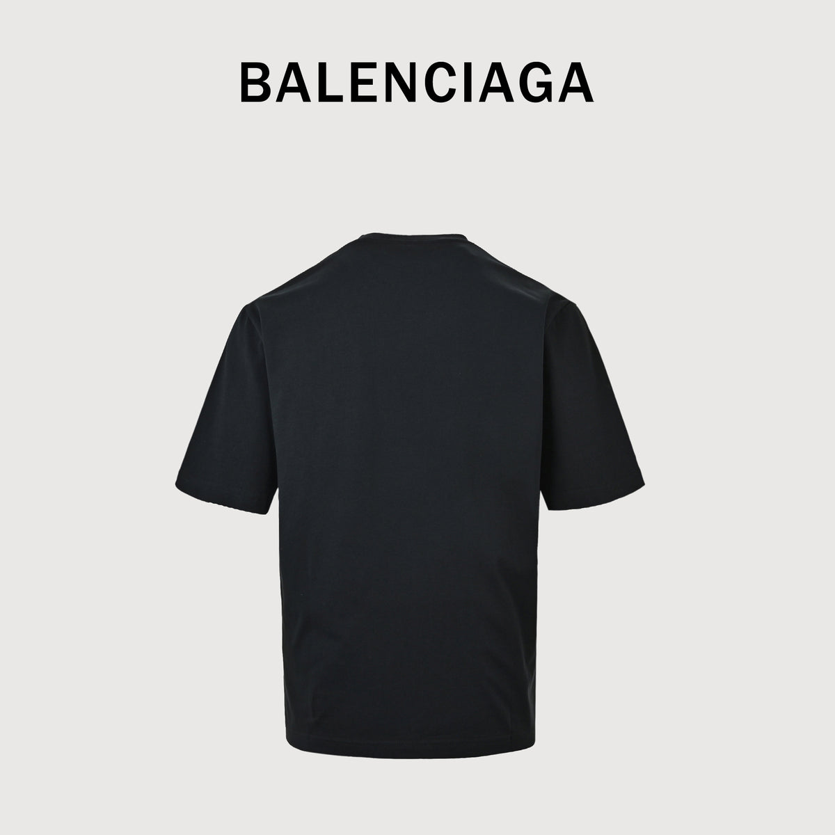 Balenciaga Multilingual Rainbow Letter Print Short Sleeve T-Shirt DFY2200428