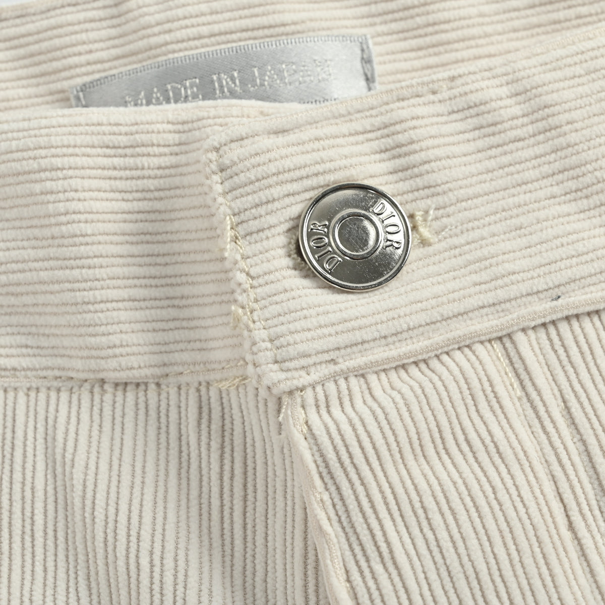 Dior 25SS Stripe Denim Set Jeans – Cream DK6201026