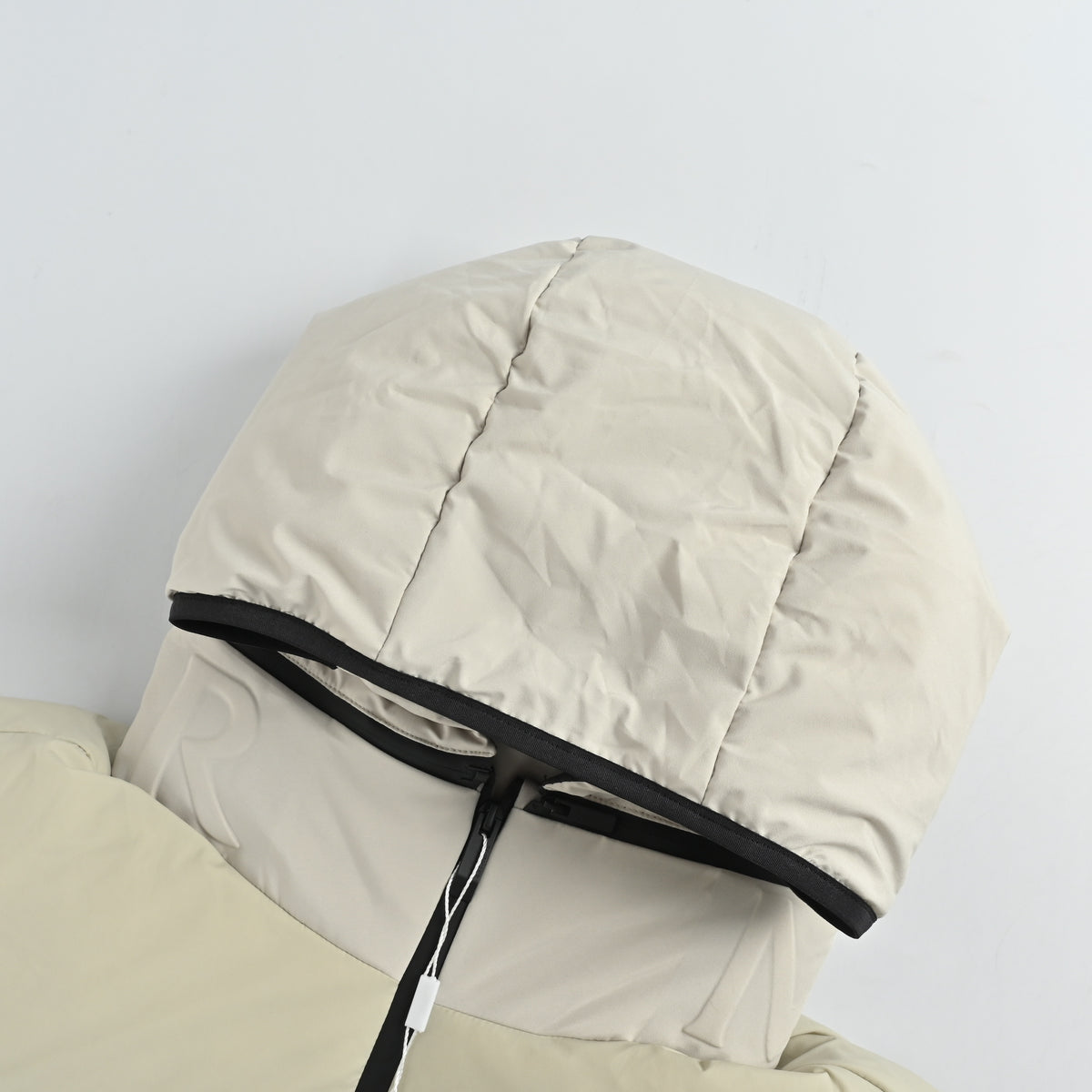 Moncler FW25 Forez Hooded Short Down Jacket — CreamK20911A00156597YD216