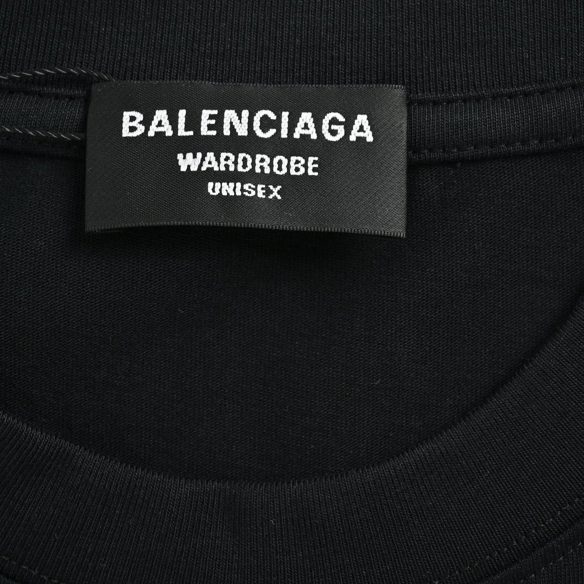 Balenciaga Multilingual Rainbow Letter Print Short Sleeve T-Shirt DFY2200428