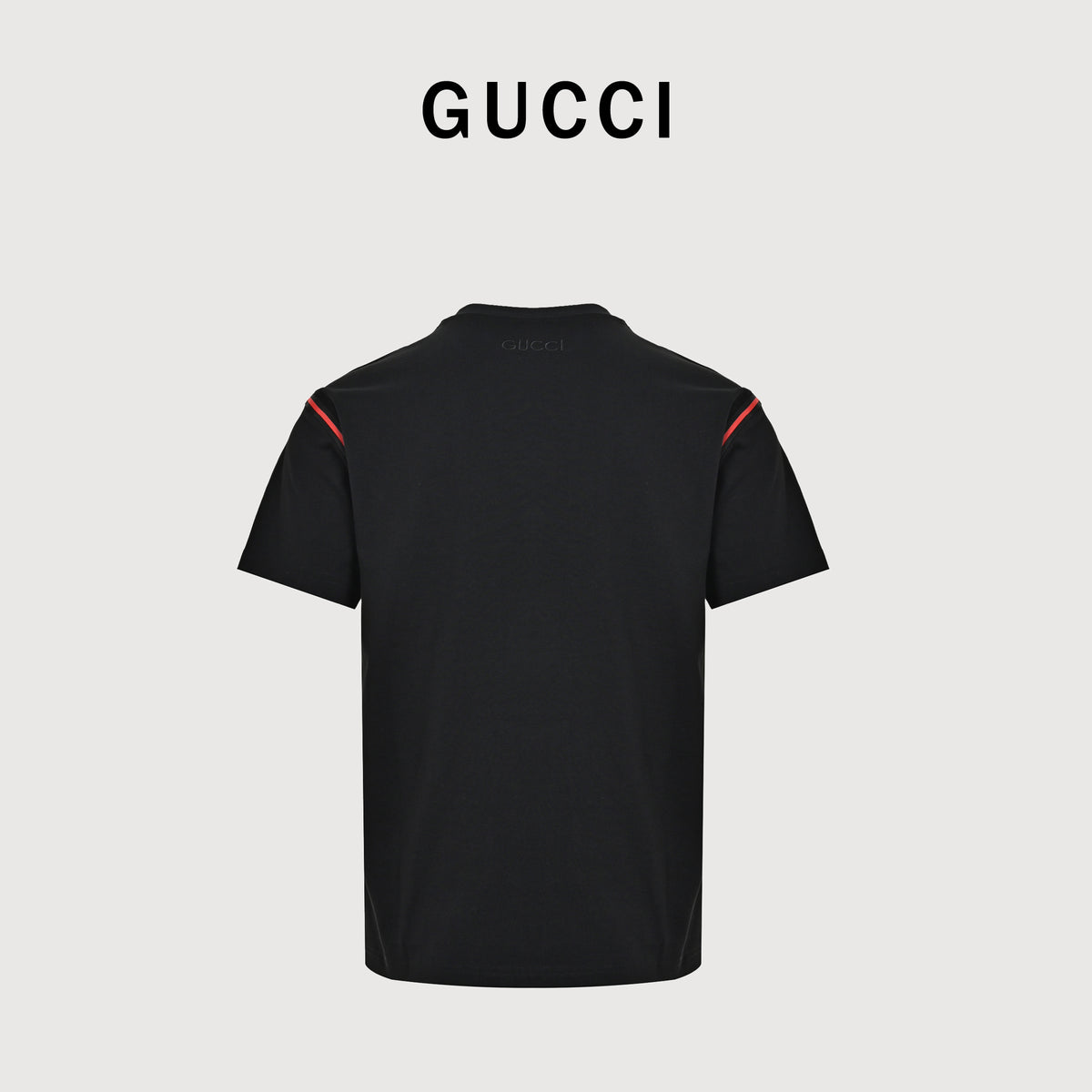 Gucci 24SS Shoulder Webbing Tape T-Shirt DK2400722