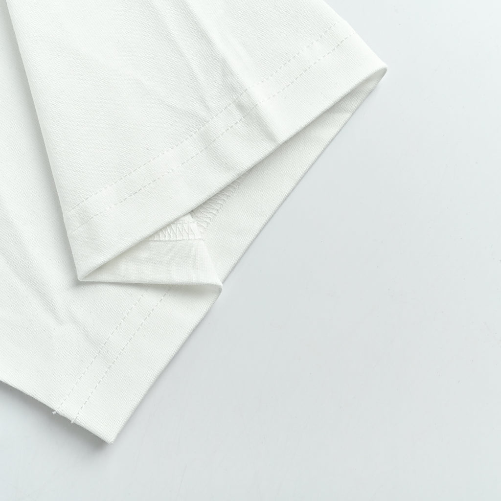 Fendi Minimal FF 3D Embroidered Short Sleeve T-Shirt – White MV2200714