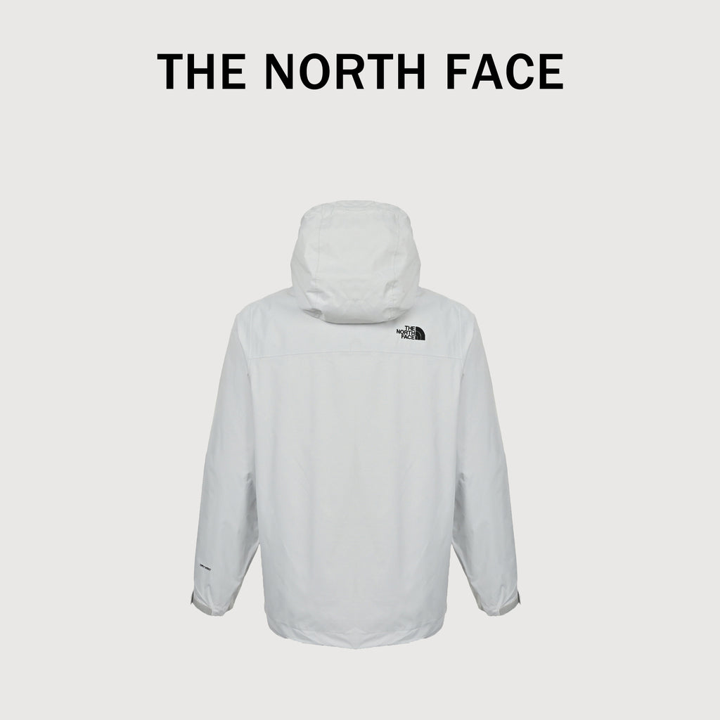 The North Face Embroidered Logo Hooded Shell Jacket – Light Grey  DK6400316-LGR