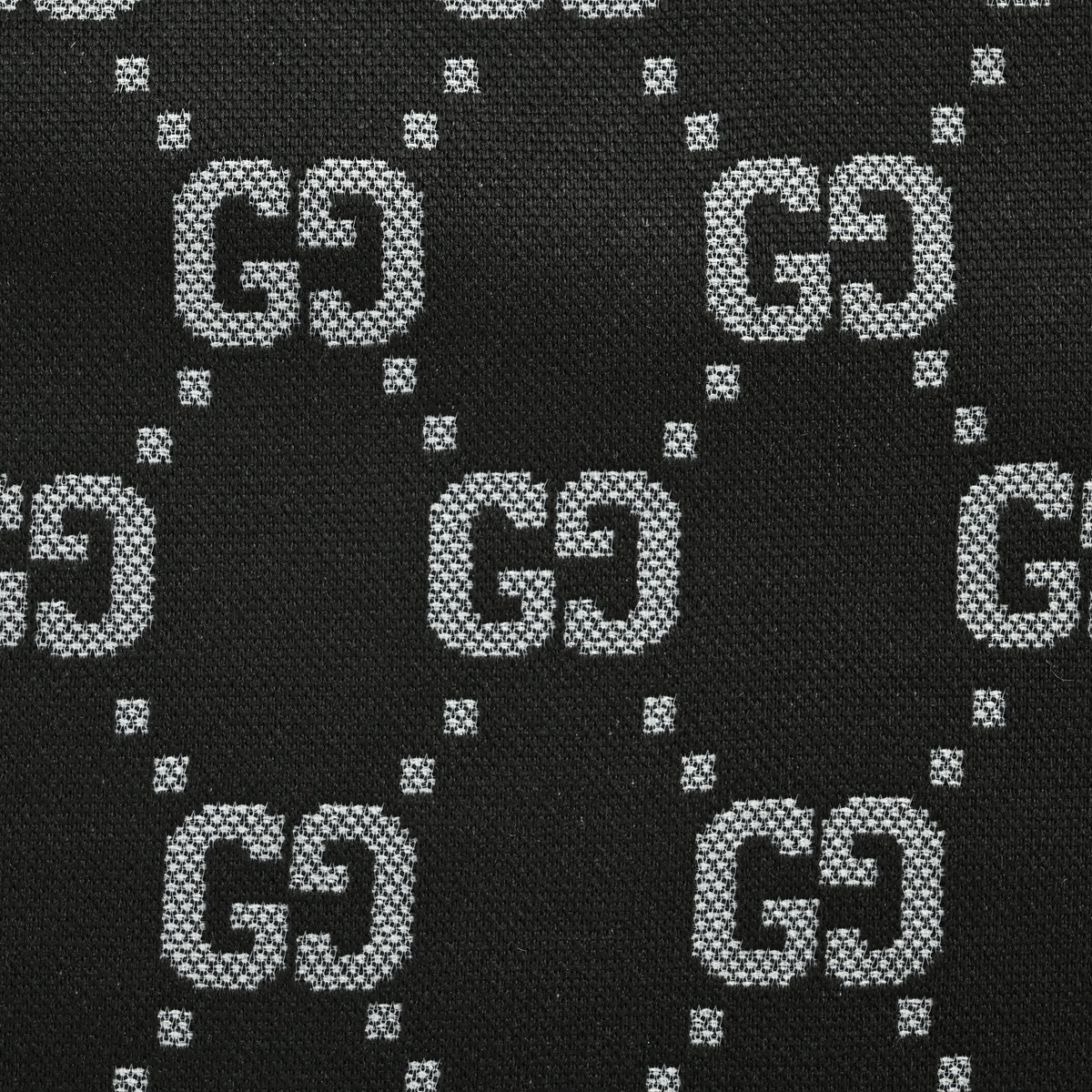 Gucci Classic GG Monogram All-Over Print Polo Shirt – Black SG4400410