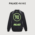 Palace × Nike FW25 Total P90 Crew Sweatshirt — Black P29NCS001