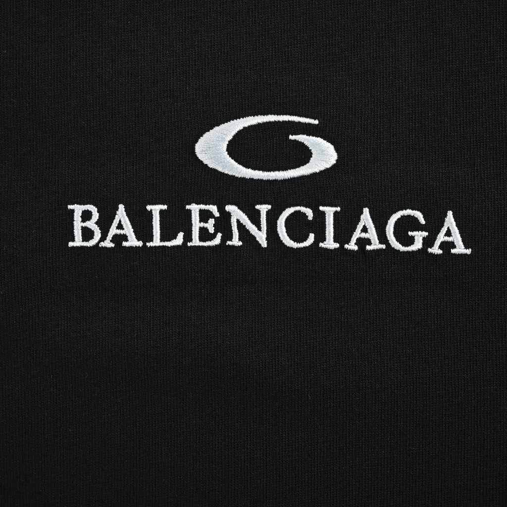 Balenciaga BCLG Pink Letter Embroidered Short Sleeve T-Shirt NP2400108-PNK（副本）