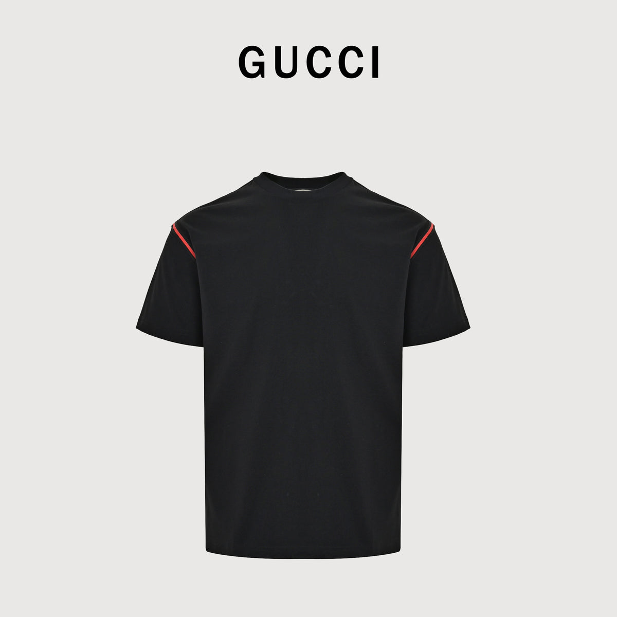 Gucci 24SS Shoulder Webbing Tape T-Shirt DK2400722