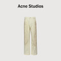 Acne Studios Ink Splash Wide-Leg Jeans – Cream HH5800716