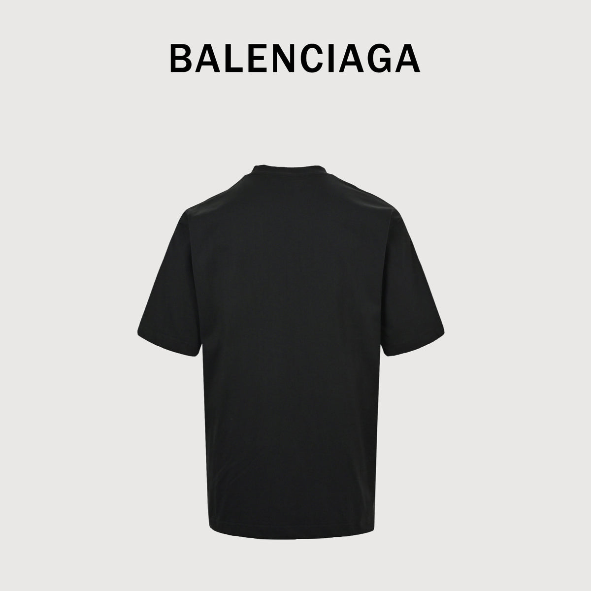 Balenciaga Double BB Monogram Print Crew Neck Short Sleeve T-Shirt XBK2400321