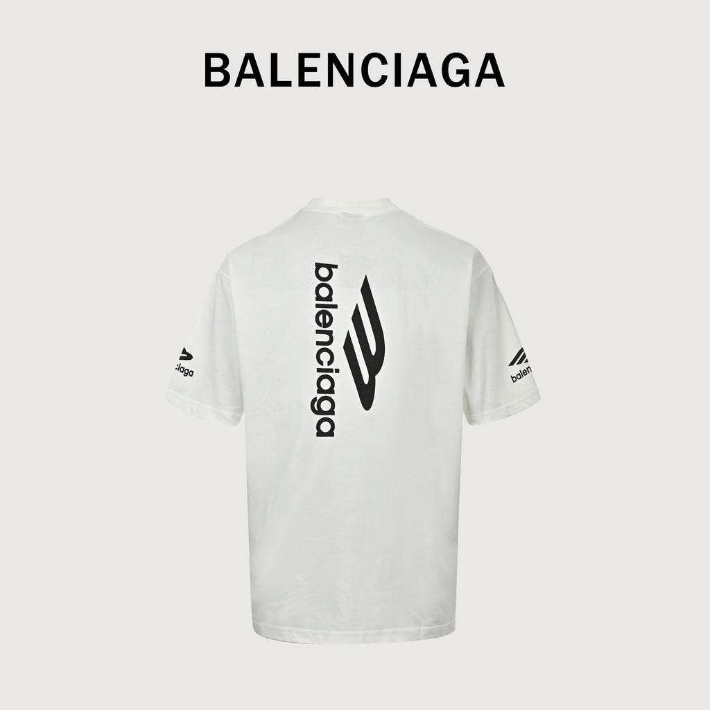 Balenciaga Ski Series Short Sleeve T-Shirt – White SG2600325