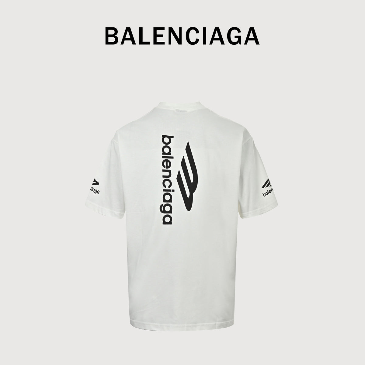 Balenciaga Ski Series Short Sleeve T-Shirt – White SG2600325