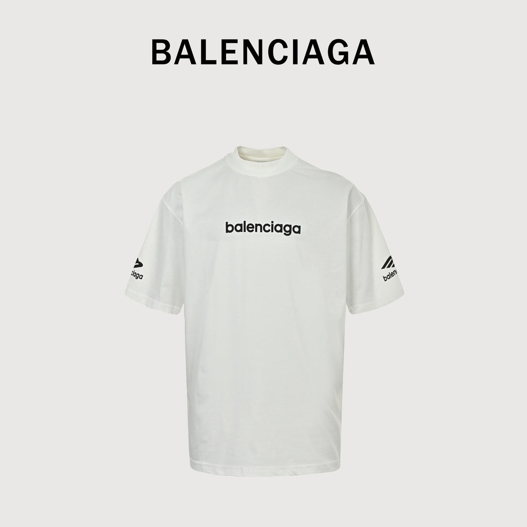 Balenciaga Ski Series Short Sleeve T-Shirt – White SG2600325