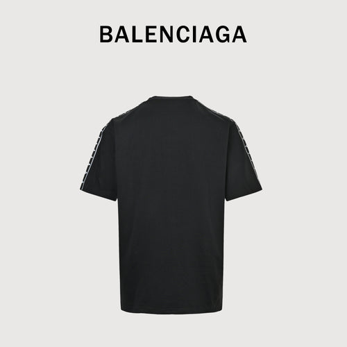 Balenciaga 26SS 3B Repeat Jacquard Tape Short Sleeve T-Shirt SG2600412