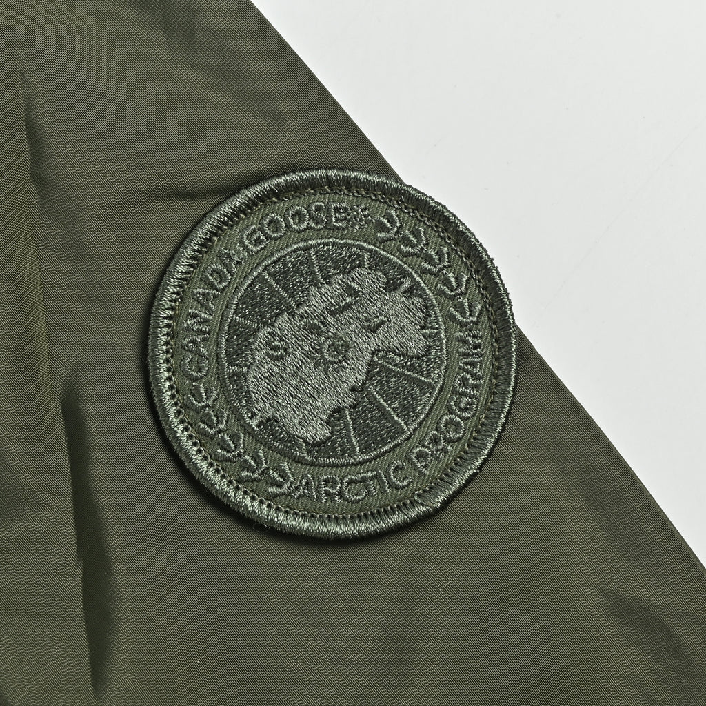 Canada Goose CG Black Label Hooded Windproof Shell Jacket – Army Green  NP6400504-ARG