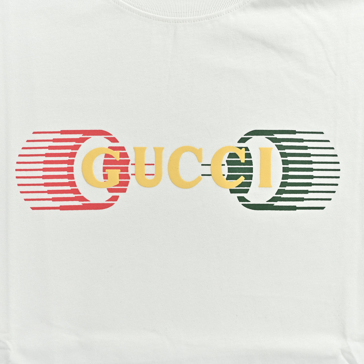 Gucci 26SS Neon Letter Print T-Shirt  FY2200509
