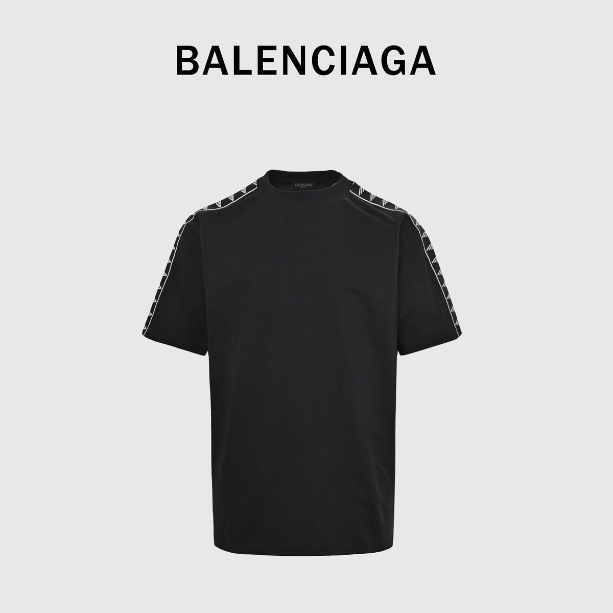 Balenciaga 26SS 3B Repeat Jacquard Tape Short Sleeve T-Shirt SG2600412
