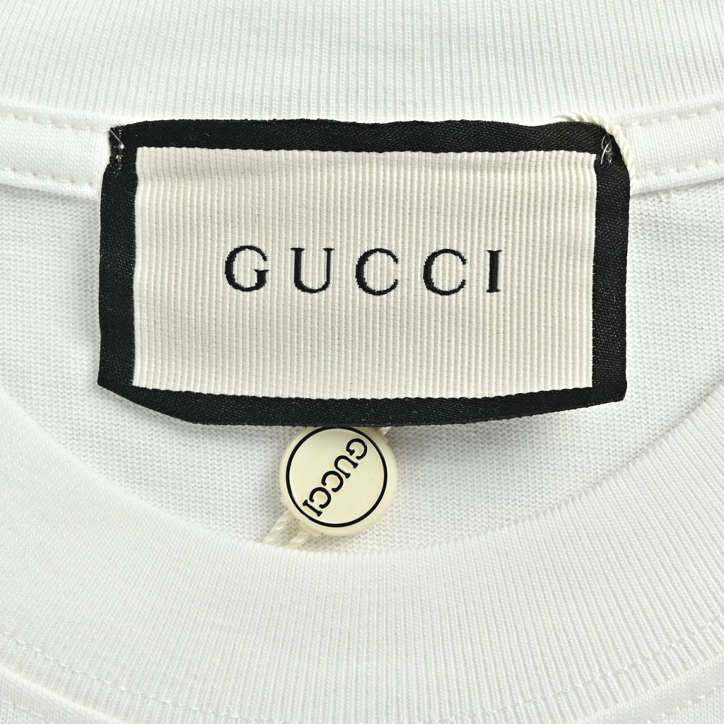 Gucci 26SS Neon Letter Print T-Shirt  FY2200509