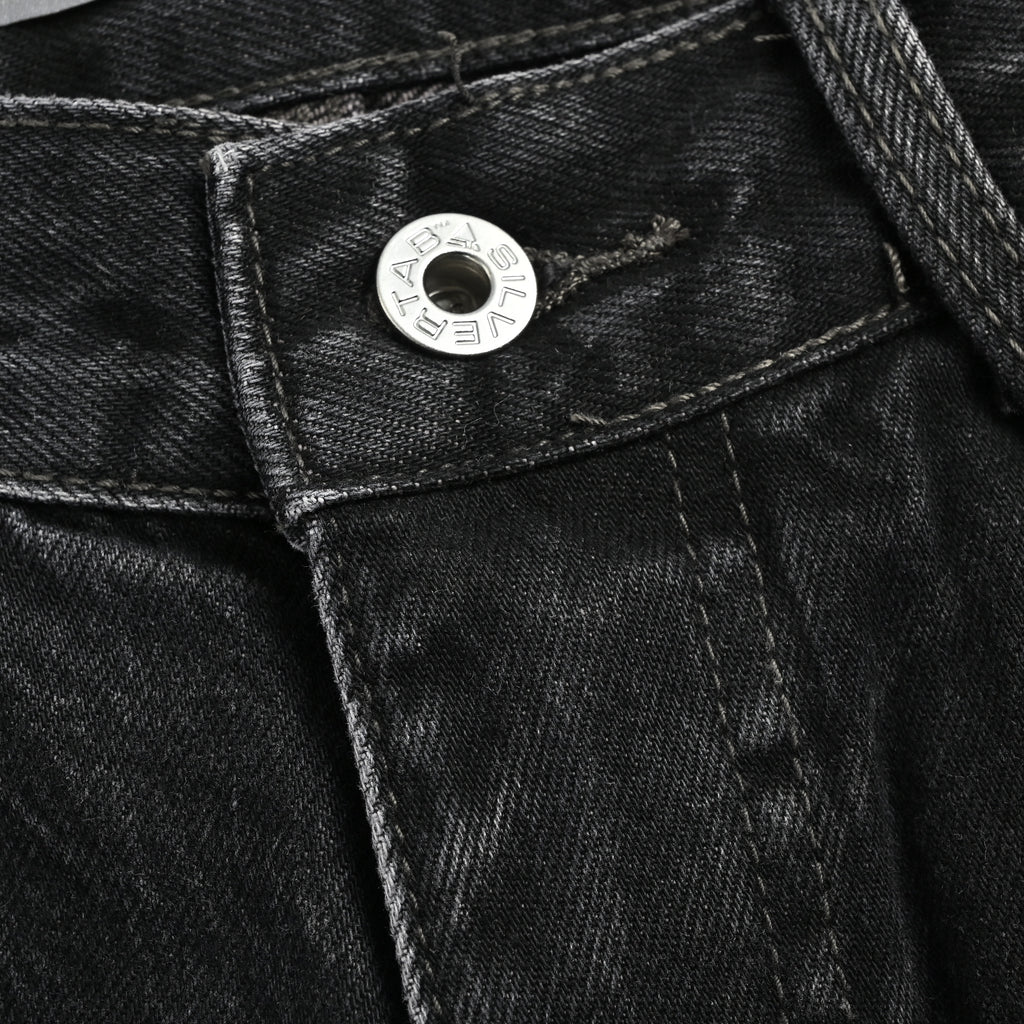 Levi’s Silver Tab Baggy Carpenter Jeans – Black Super Snowflake Enzyme Wash YS6400328