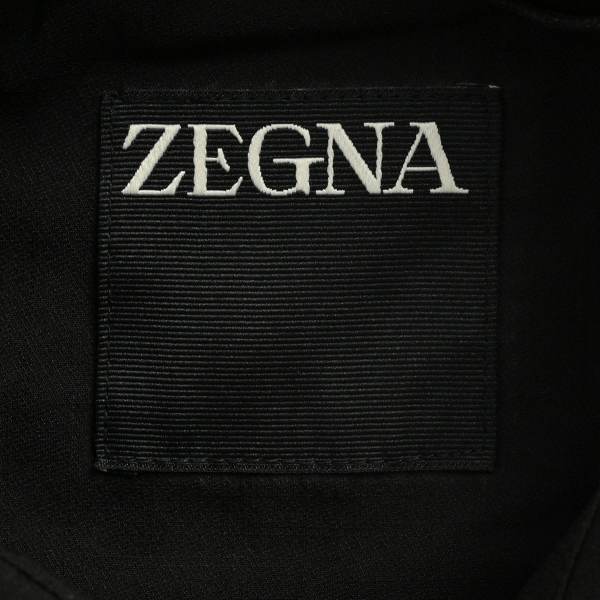 Zegna Button-Front Shirt-Collar Jacket - Black 2025XM7600902