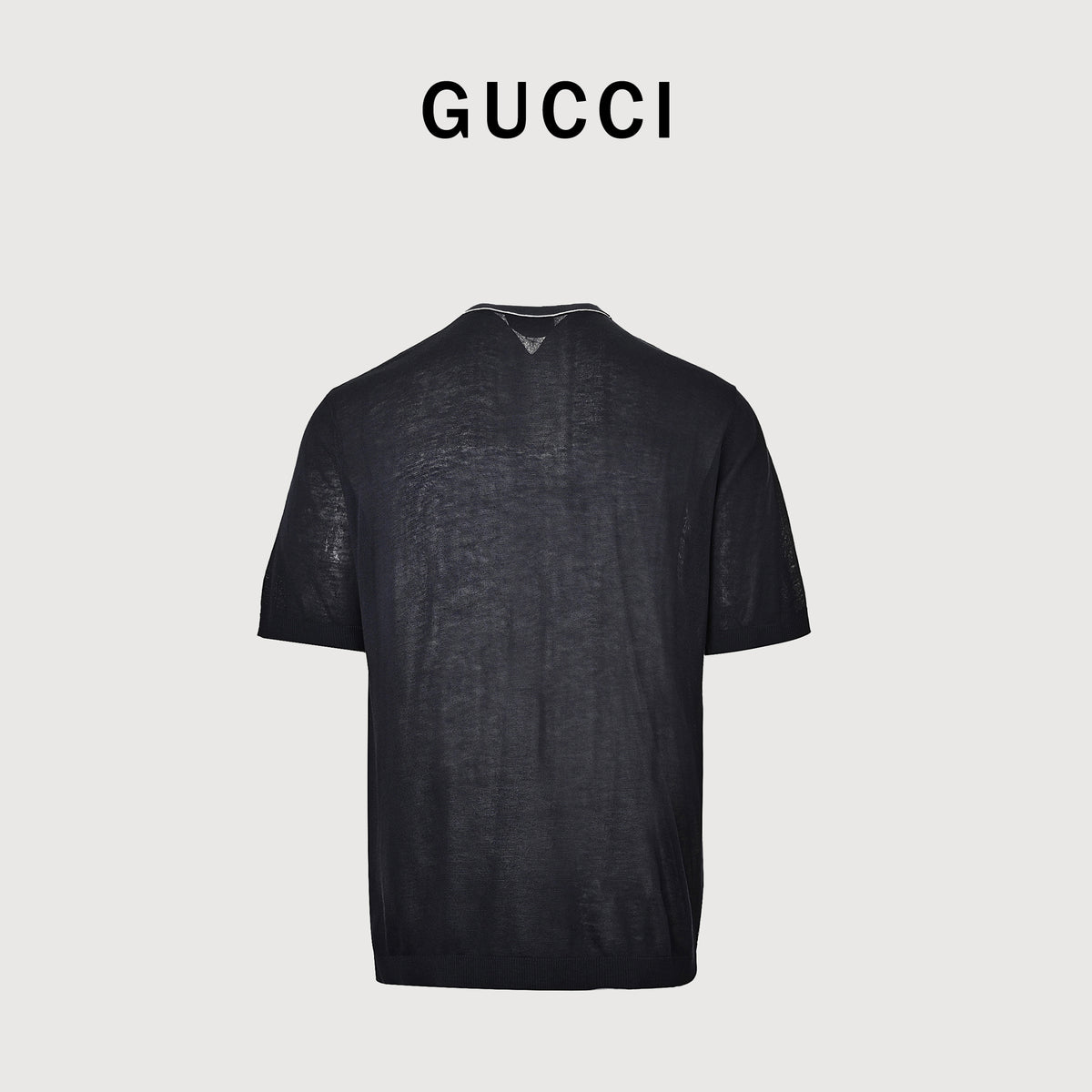 Gucci Letter Intarsia Knit Short Sleeve T-Shirt NP3400507