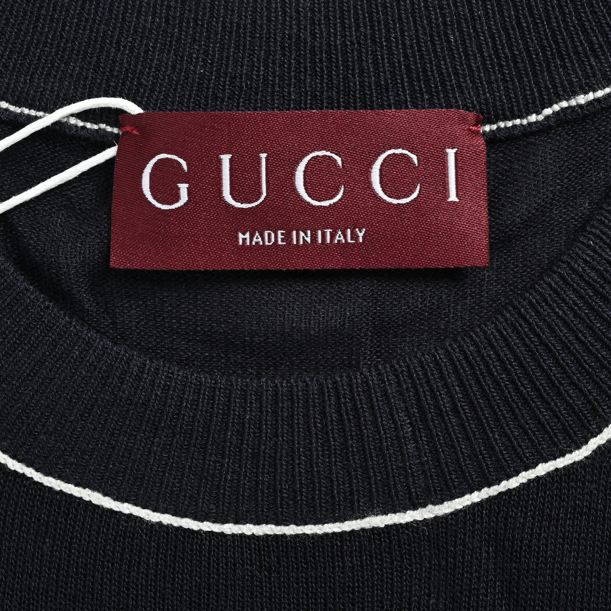 Gucci Letter Intarsia Knit Short Sleeve T-Shirt NP3400507