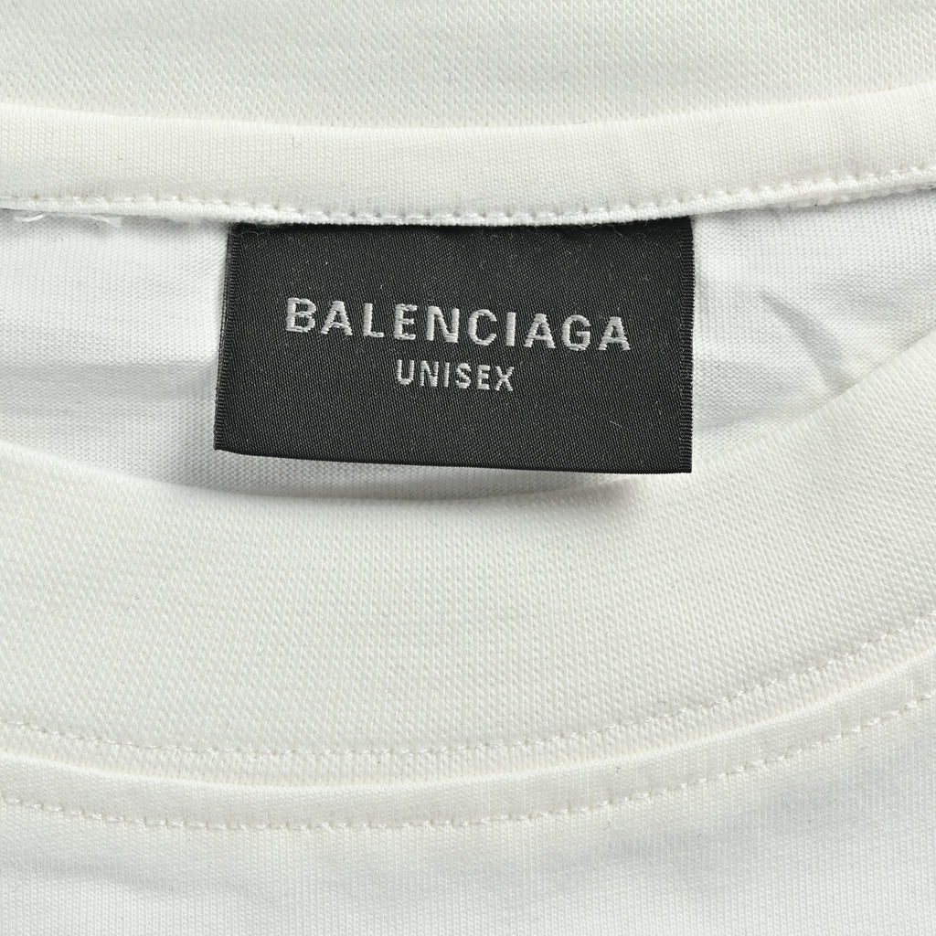 Balenciaga BLCG Unity Sports Icon Double Ring Stripe Short Sleeve T-Shirt NP2600504