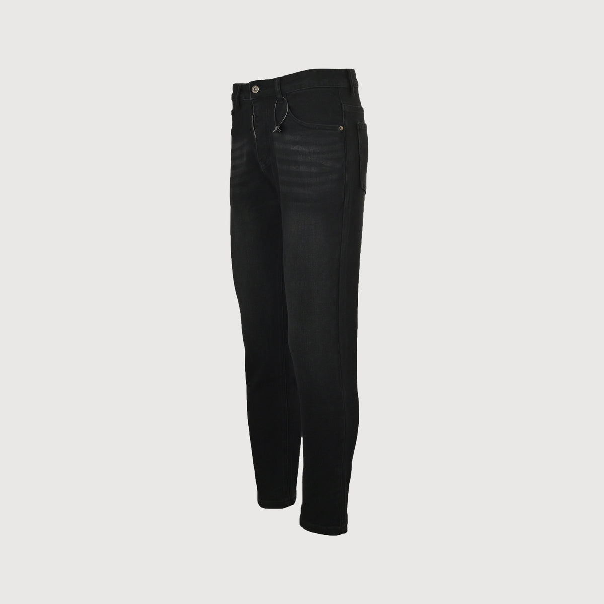 Miu Miu Vintage Wash Slim Straight Jeans – Black XM5201115-BLK