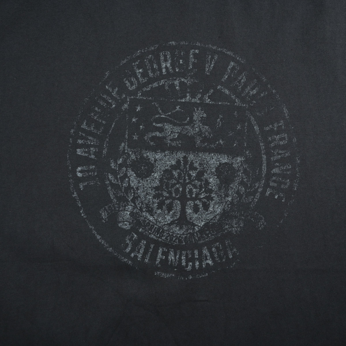 Balenciaga BLCG Round Medallion Print Short Sleeve T-Shirt NP2400425