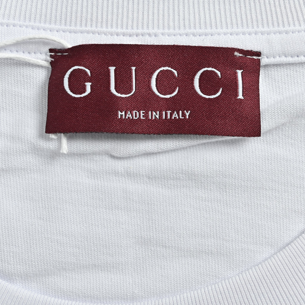 Gucci Colorful GG Interlocking Towel Embroidery T-Shirt NP2200506