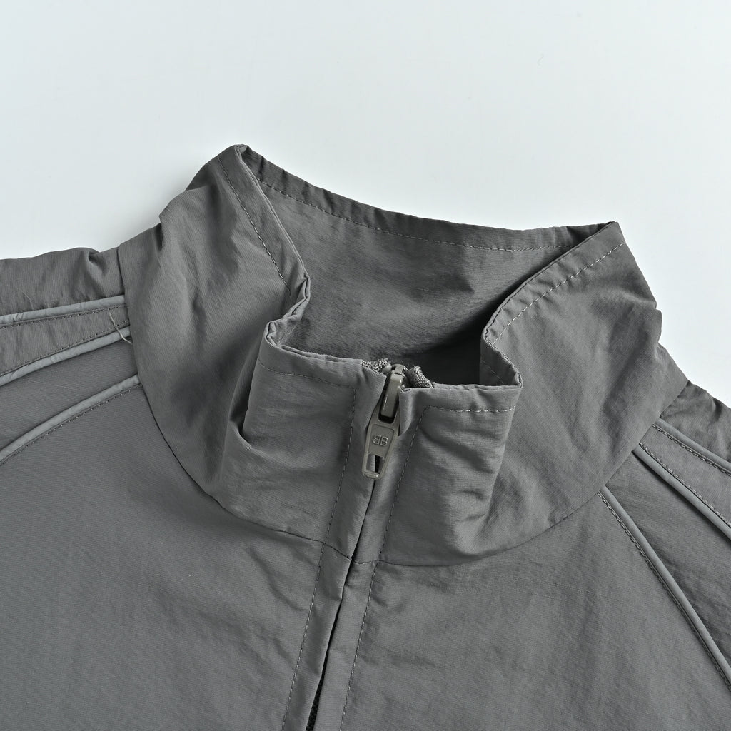 Balenciaga BLCG BODIES Series 6B Reflective Track Jacket – Charcoal Grey  NP6400809-CGR