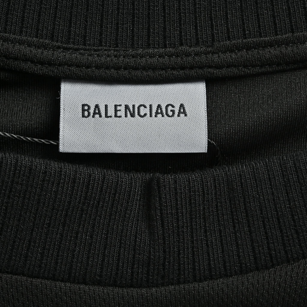 Balenciaga Wheat Crest B Reflective Football Jersey Short Sleeve  YS3200626