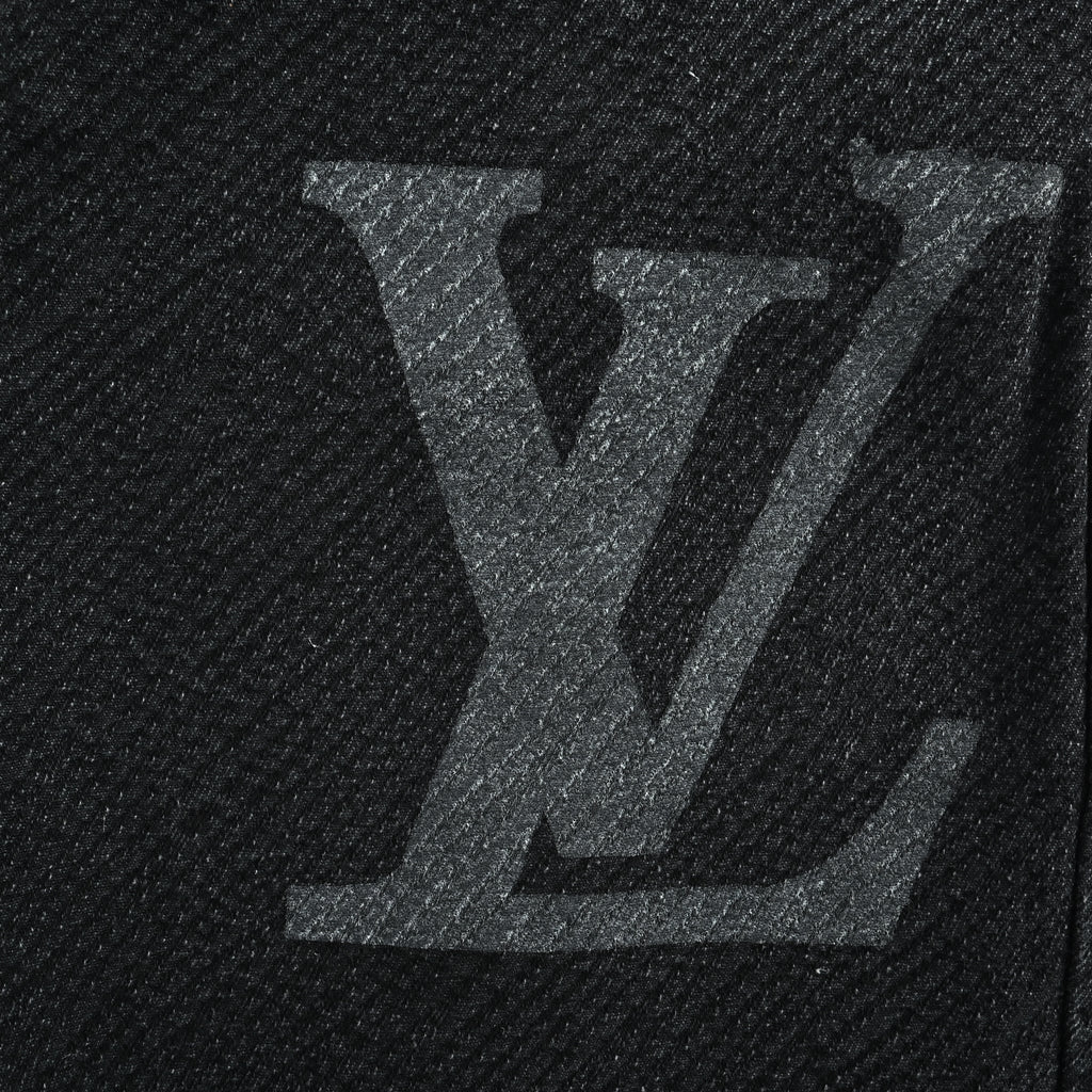Louis Vuitton Monogram Jacquard Diagonal Twill Set Jeans – Black  DK4800722