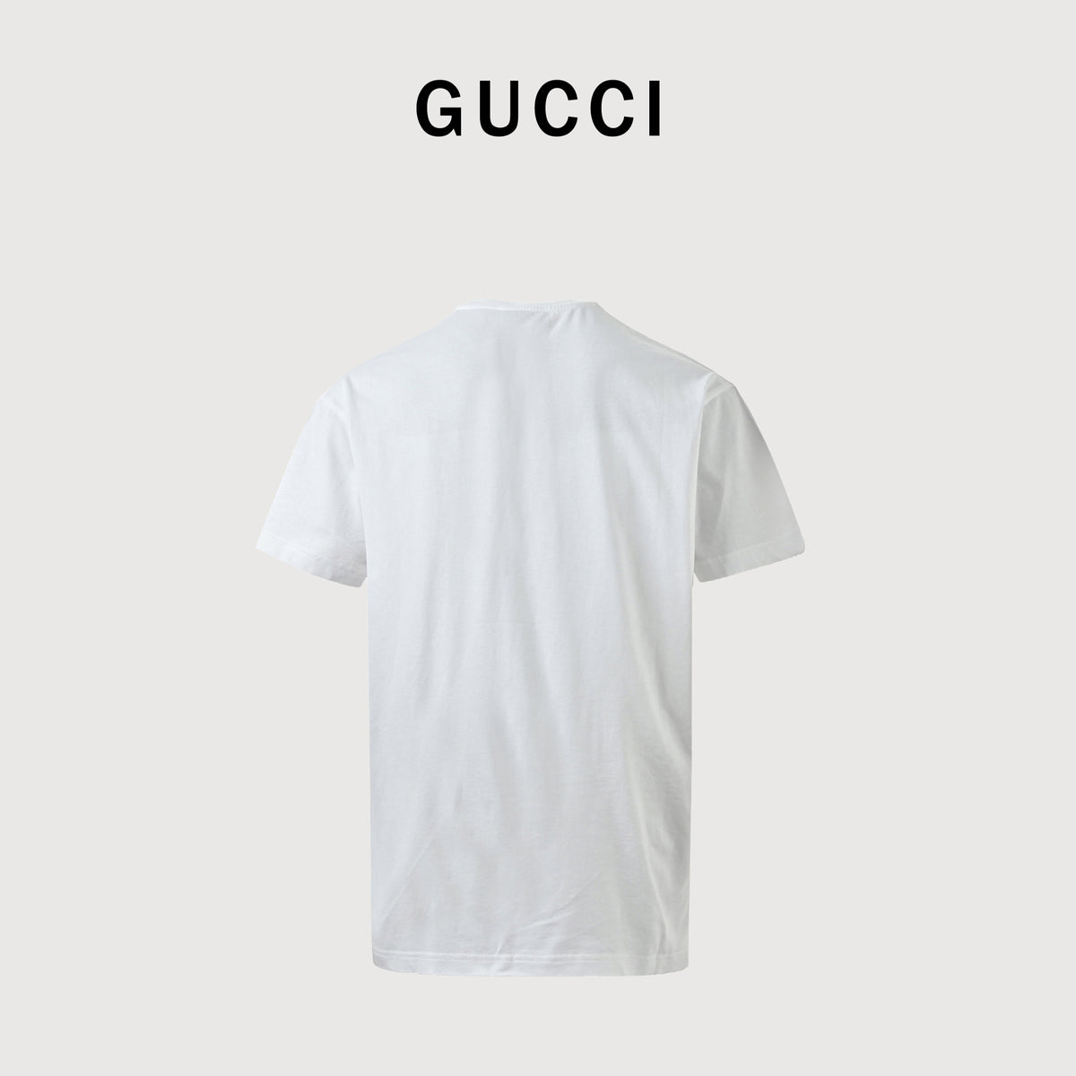 Gucci 26SS Web Stripe Belt Print Short Sleeve T-Shirt – White  HH2400428