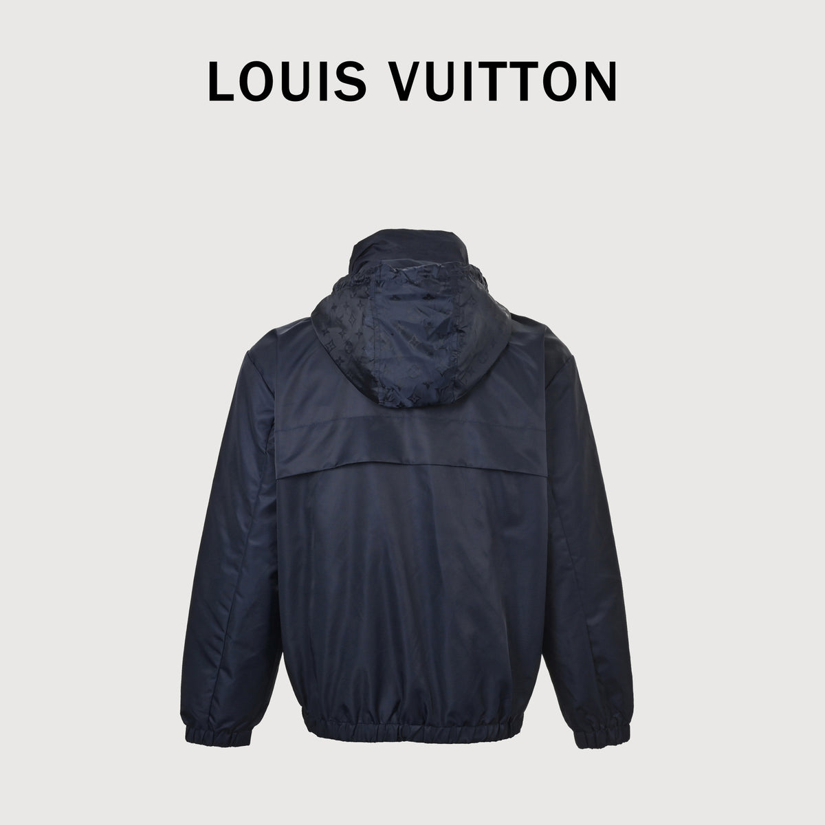 Louis Vuitton 25SS Single-Face Splice Hooded Shell Jacket – Midnight Navy SG7601209