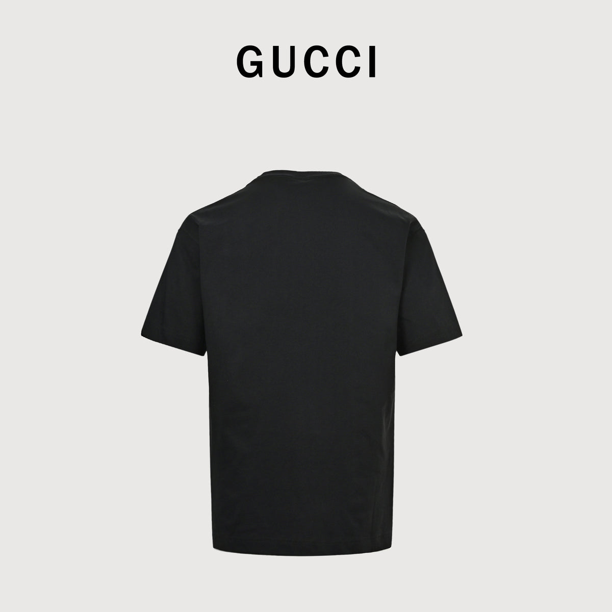 Gucci 24SS GG Firenze 1921 Gradient Belt Print Short Sleeve T-Shirt – Black TS2000427