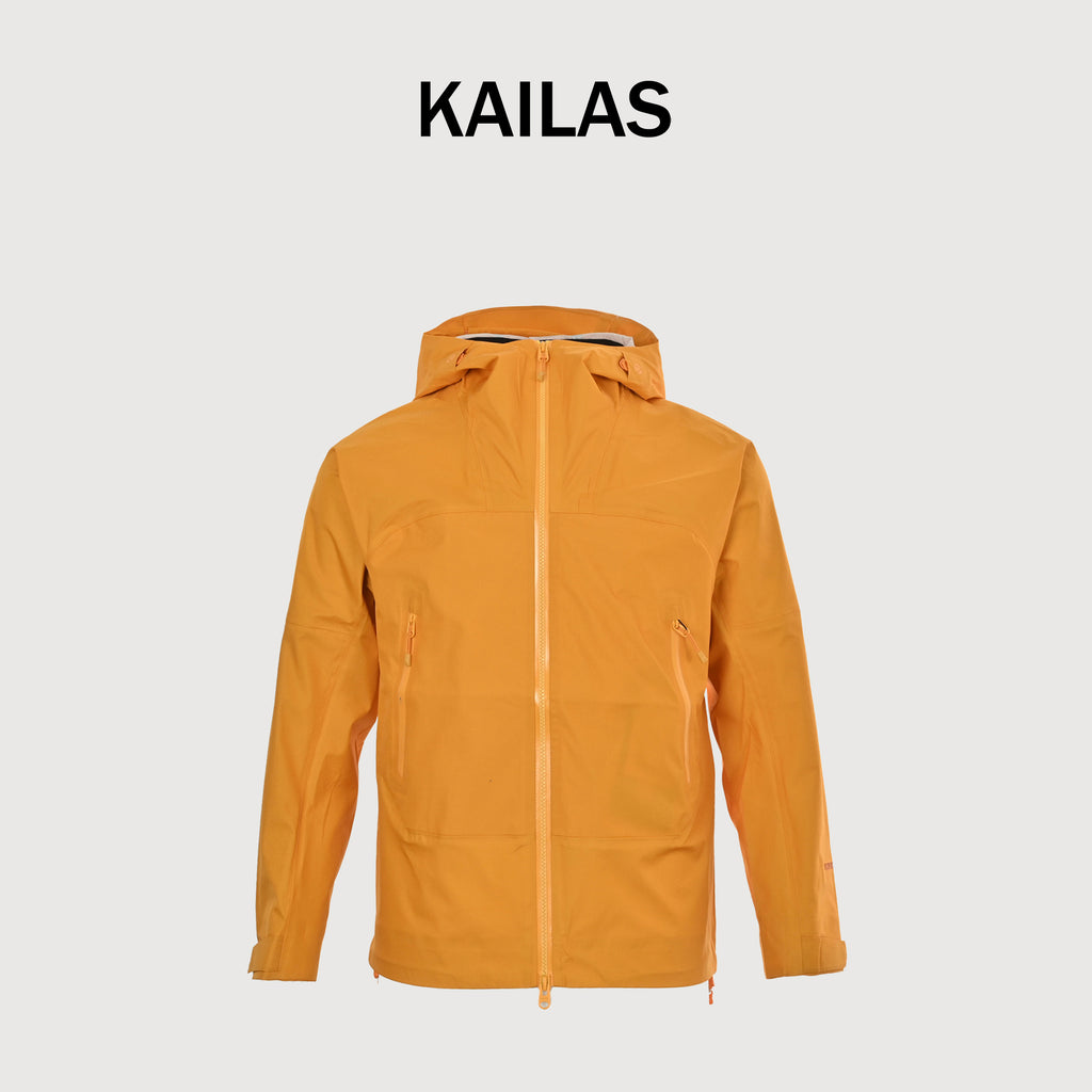 Kailas Bogda LT Lightweight Waterproof Windproof Alpine Shell Jacket – Amber  HH6800910-AMB