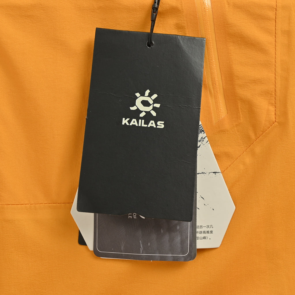 Kailas Bogda LT Lightweight Waterproof Windproof Alpine Shell Jacket – Amber  HH6800910-AMB