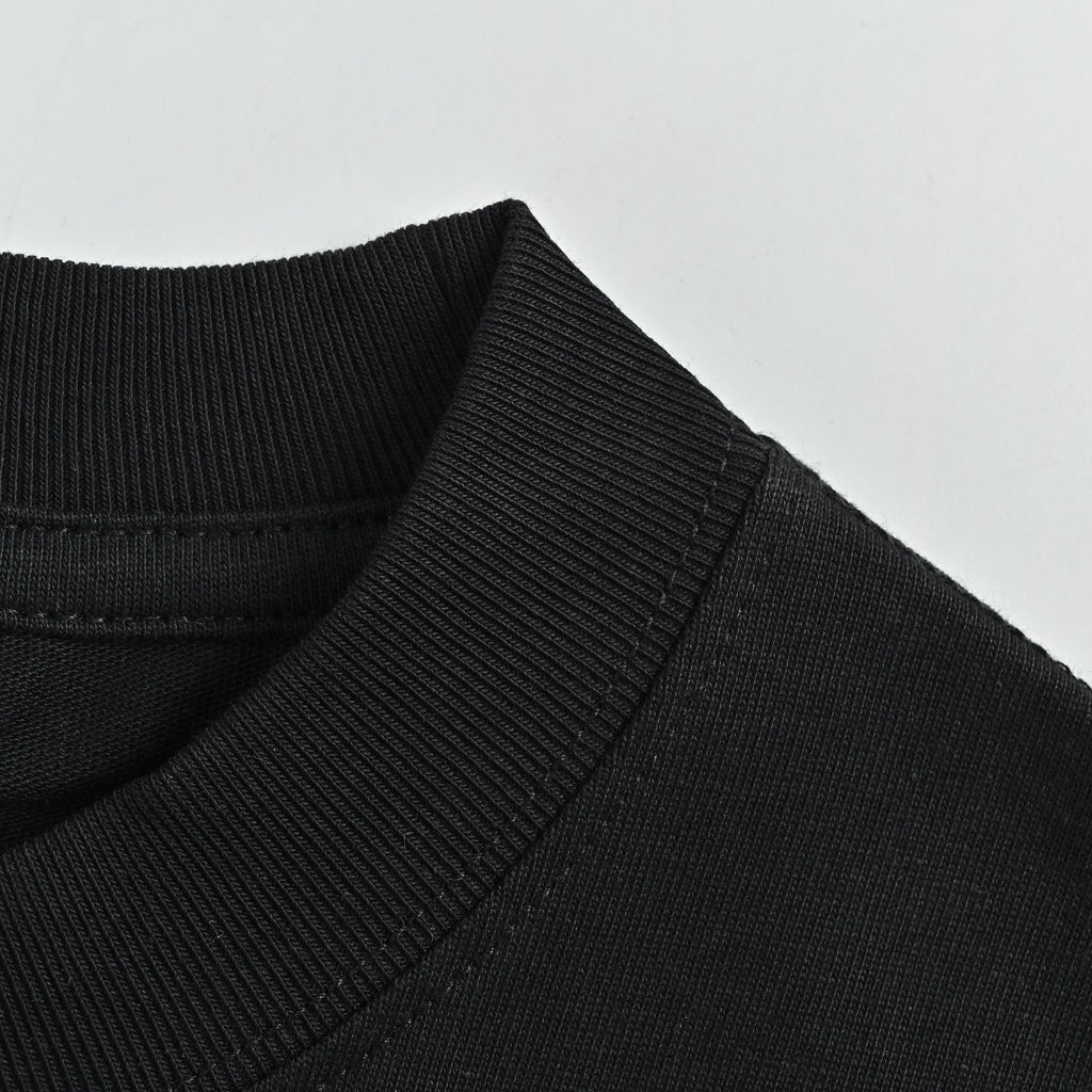 Gucci 24SS GG Firenze 1921 Gradient Belt Print Short Sleeve T-Shirt – Black TS2000427