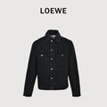 LOEWE Sleeve-Embroidered Denim Jacket 2026 NP6800829